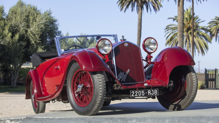 1934 Alfa Romeo 8C 2300 Cabriolet Décapotable