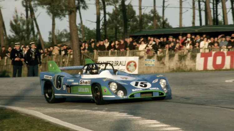 The Matra MS 670 chassis 001 Le Mans 1972