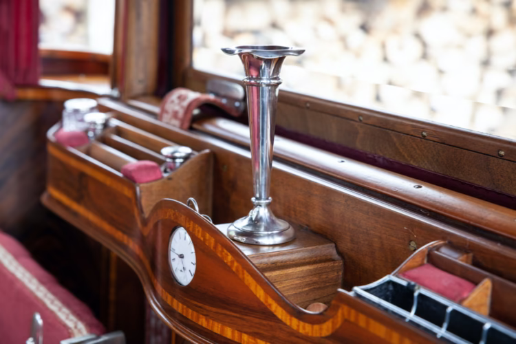 1911 Rolls-Royce 40/50hp Silver Ghost Semi-Open Drive Limousine interior