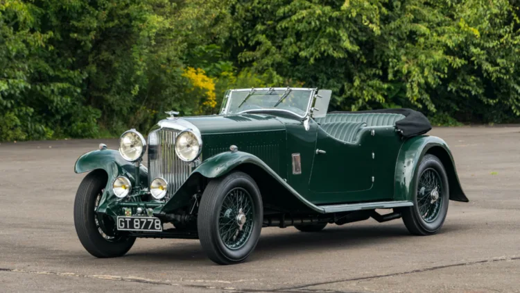 1930 Bentley 8-Liter Tourer on offer at Bonhams Simeone Sale 2020