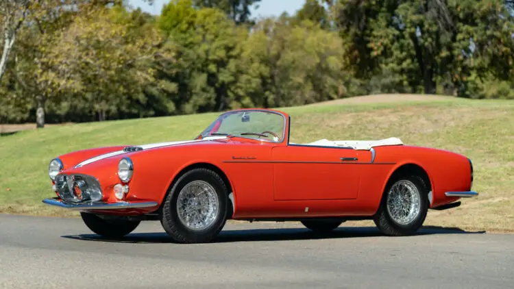 1956 Maserati A6G/54 Frua Spider sold for $1,892,000 at the top results in Gooding Geared Online October 2020 Sale