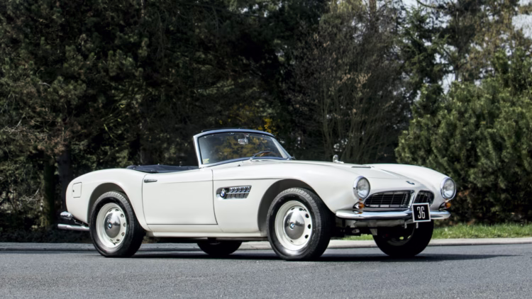 A 1959 BMW 507, first owned by King Constantine II of Greece, was the top lot at the Bonhams Zoute Sale 2020 selling for a mid-estimate €2,070,000 ($ 2,441,565).