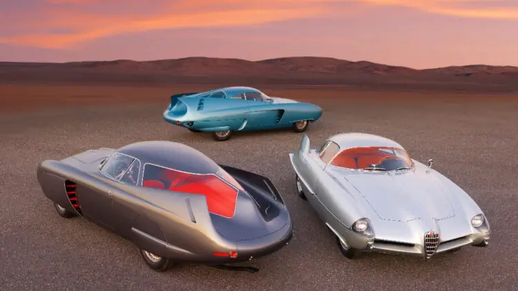 In 2020, RM Sotheby’s sold 4,188 lots across 27 auctions with $14,840,000 paid for a trio of Alfa Romeo BAT Concept Cars the top results. Alfa Romeo Berlina Aerodinamica Tecnica (B.A.T.) Concept Cars on offer at Sotheby's New York Contemporary Art Evening Sale 2020