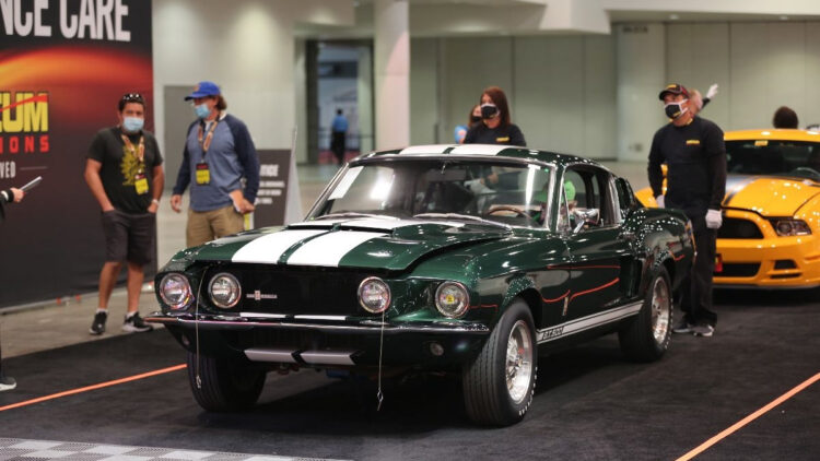 1967 Shelby GT500 Fastback top result in Mecum Las Vegas 2020 Sale