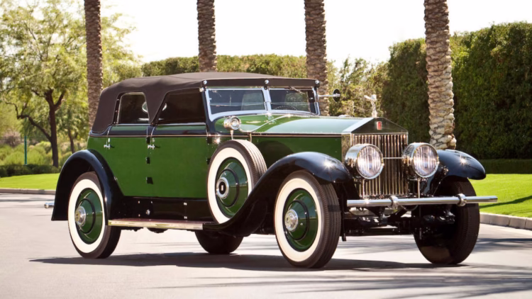 Ex-Marlene Dietrich 1929 Rolls-Royce Phantom I Transformable Phaeton sold in 2012 Bonhams Scottsdale