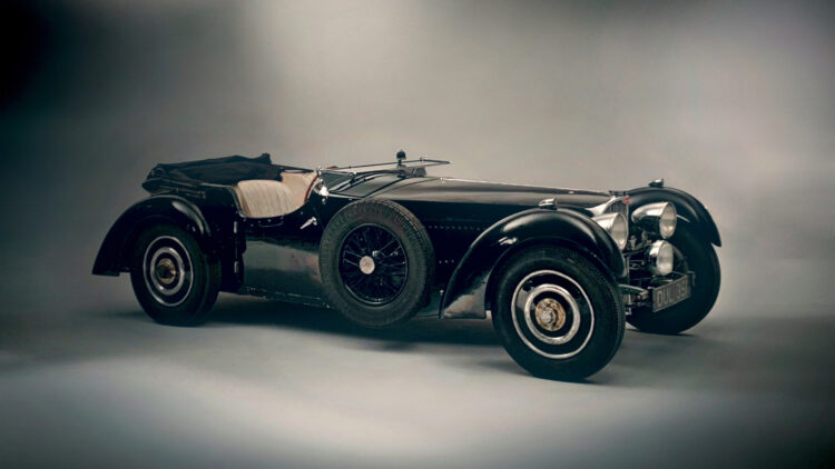 1937 Bugatti Type 57S with Grand Routier coachwork by Corsa at the London Bonhams 2021 Sale