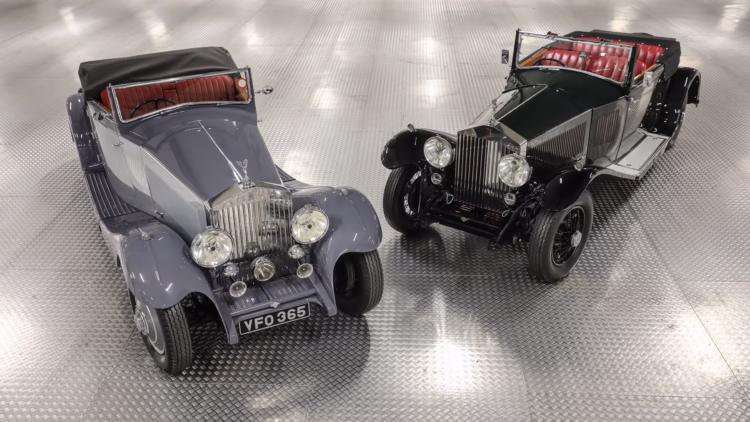 Rolls-Royces on offer at Gooding Geared Online European Sporting & Historic Collection, London, Feb 2021