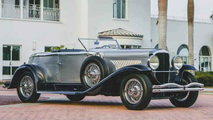 1929 Duesenberg Model J 'Disappearing Top' Torpedo Convertible Coupe by Murphy led the results RM Sotheby's Amelia Island 2021 classic car auction