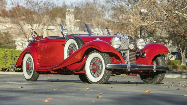 1939 Mercedes-Benz 540K Special Cabriolet A on offer at Bonhams Scottsdale Auction 2021