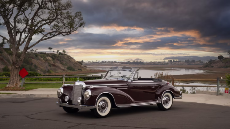 1956 Mercedes-Benz 300 Sc Roadster on offer at RM Sotheby's Scottsdale Arizona classic car auction 2021