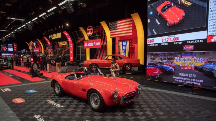1967 Shelby 427 Cobra Roadster Top Results at the Mecum Kissimmee 2021 sale
