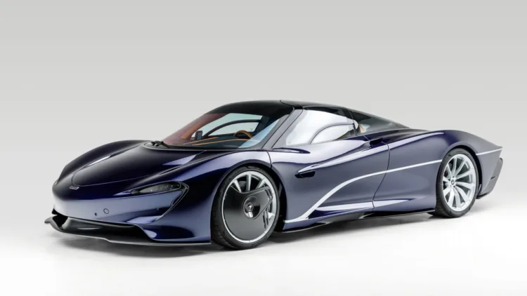 2020 McLaren Speedtail on offer in the RM Sotheby's Arizona Scottsdale 2021 auction