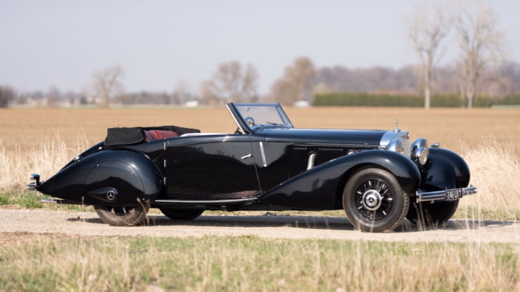 1935 Mercedes-Benz 500 K Roadster on offer in RM Sotheby's Amelia Island 2021 classic car auction