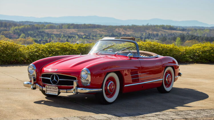 1958 Mercedes-Benz 300 SL Roadster on offer in RM Sotheby's Amelia Island 2021 classic car auction