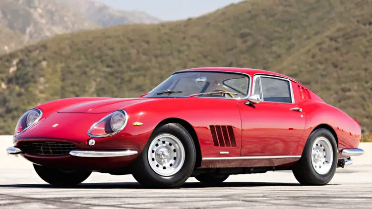 Red 1967 Ferrari 275 GTB/4 Alloy sold at Gooding Geared Online May 2021 Auction