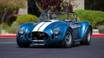 1967 Shelby 427 S/C Cobra Roadster led the results at Mecum Indy 2021 sale