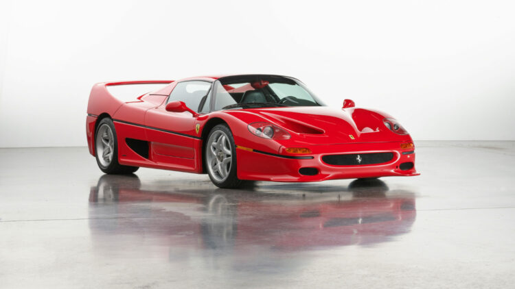 1995 Ferrari F50 on offer in RM Sotheby's Amelia Island 2021 classic car auction