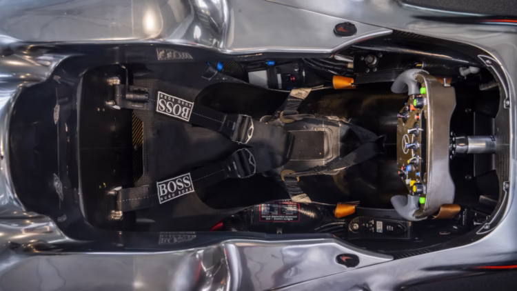 2010 McLaren Mercedes MP4-25A Formula 1® Race Car Cockpit