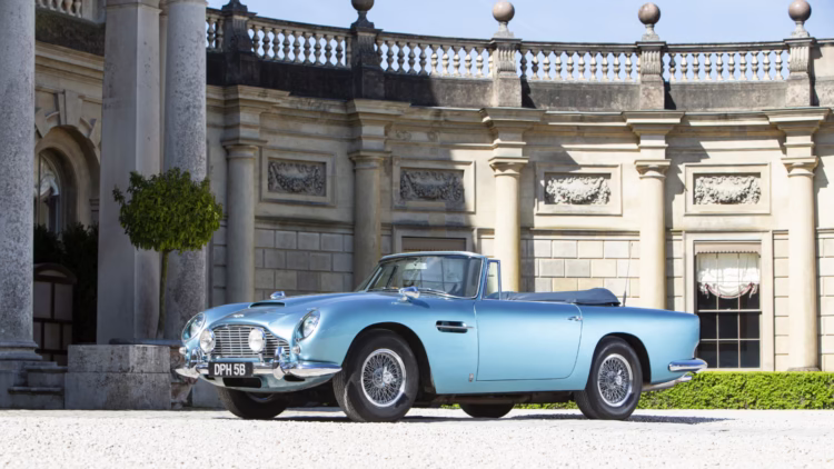 1964 Aston Martin DB5 Convertible on offer at Bonhams Goodwood Festival of Speed sale 2021