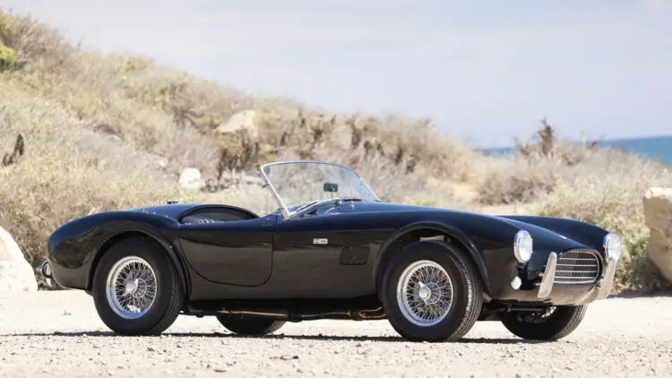 1964 Shelby Cobra 289 on sale in the Gooding Pebble Beach 2021 classic car auction during Monterey Motoring Week