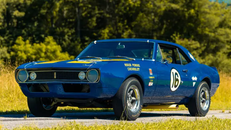 1967 Chevrolet Camaro Z/28 Trans Am on sale at the Gooding Pebble Beach 2021 classic car auction