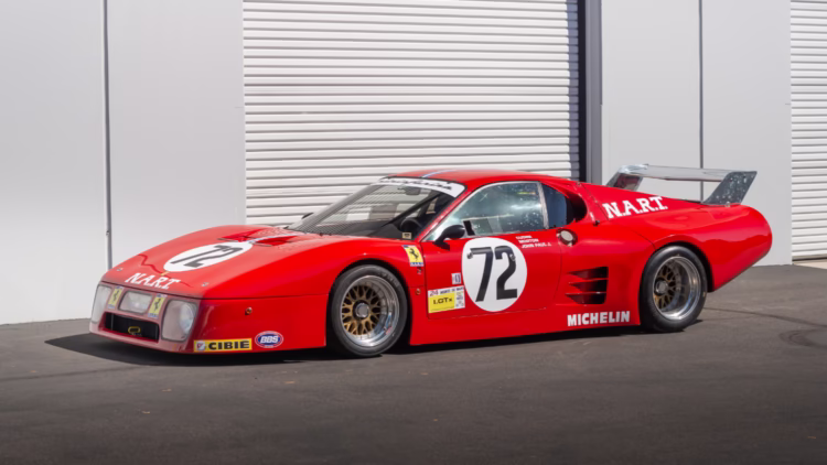 1981 Ferrari 512 BB/LM Le Mans racer for sale in the RM Sotheby's Monterey 2021 auction