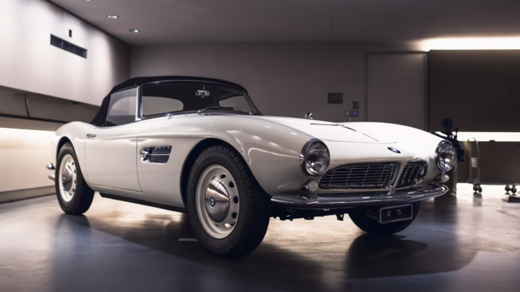 1958 BMW 507 Series II on sale in RM Sotheby's St Moritz Switzerland auction 2021