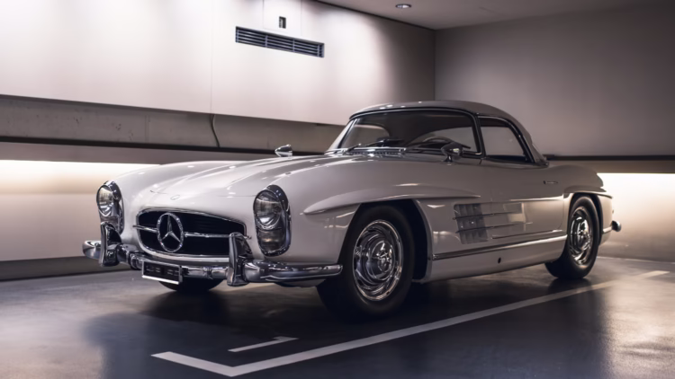 1961 Mercedes-Benz 300SL Roadster on sale in RM Sotheby's St Moritz Switzerland auction 2021