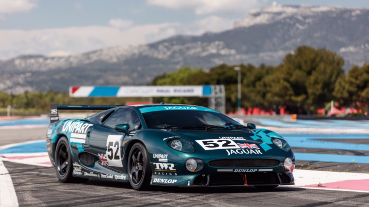 1993 Jaguar XJ220 C LM for sale in the RM Sotheby's Guikas Collection 2021 auction at Paul Ricard Circuit in France