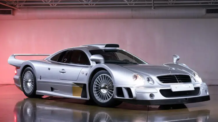 1998 Mercedes-Benz AMG CLK GTR Strassenversion on sale at Gooding Pebble Beach 2021 classic car auction