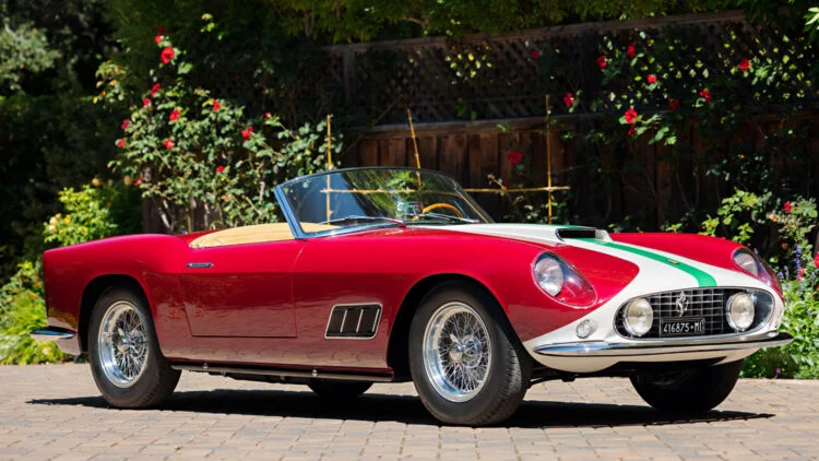 1959 Ferrari 250 GT LWB California Spider Competizione on sale at Gooding Pebble Beach 2021 classic car auction