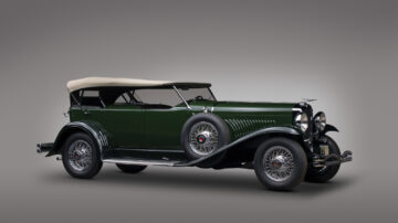1929 Duesenberg Model J Dual-Cowl Phaeton from the Andrews Collection on sale at RM Sotheby's Monterey 2021 auction
