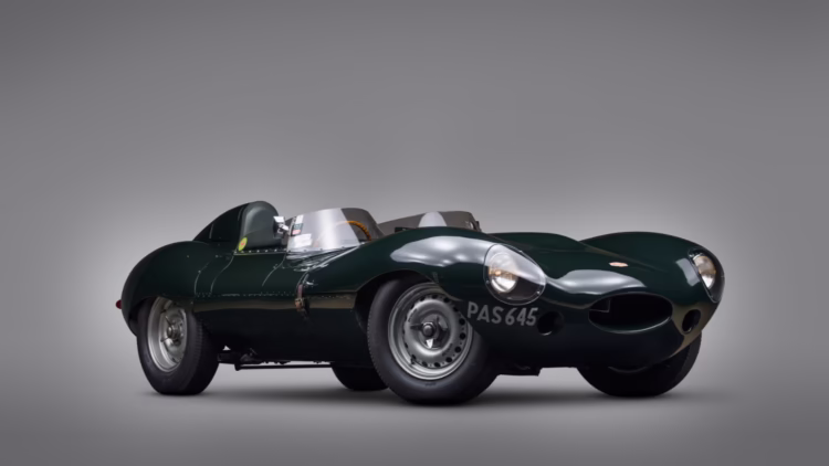 1955 Jaguar D-Type from the Andrews Collection on sale at RM Sotheby's Monterey 2021 auction