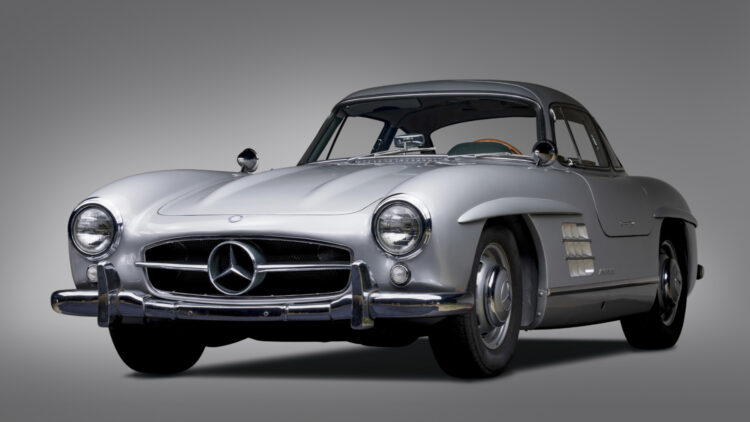 1957 Mercedes-Benz 300 SL Gullwing from the Andrews Collection on sale at RM Sotheby's Monterey 2021 auction
