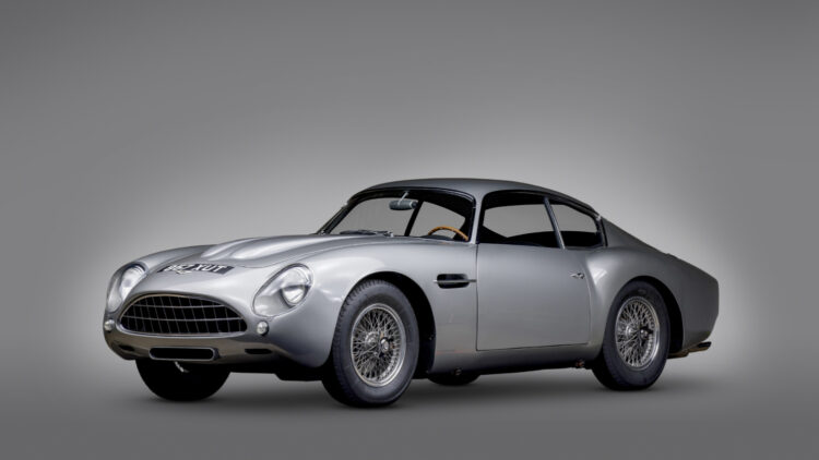 1961 Aston Martin DB4GT by Zagato from the Andrews Collection on sale at RM Sotheby's Monterey 2021 auction