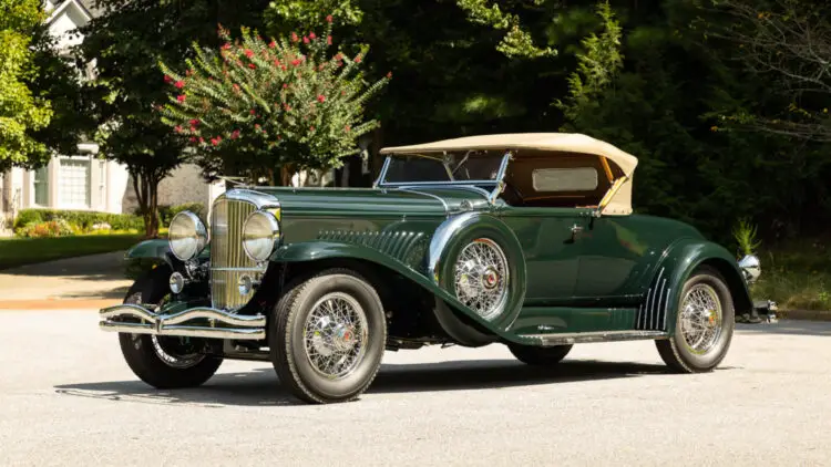 1931 Duesenberg Model J Roadster “Green Hornet” among the top results in the RM Sotheby's Hershey sale 2021