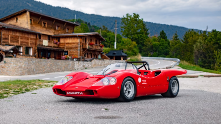 1969 Abarth 2000 Sport Tipo SE010 on sale at RM Sotheby's Paris 2022 auction