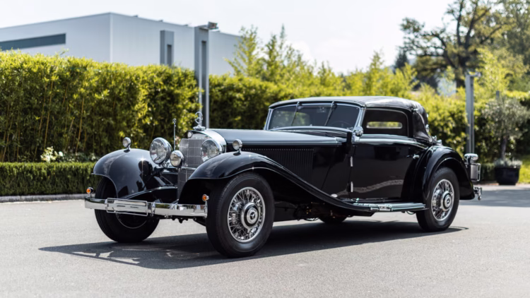 1934 Mercedes-Benz 380K Cabriolet A, on sale at the Bonhams Paris 2022 Rétromobile week classic car auction