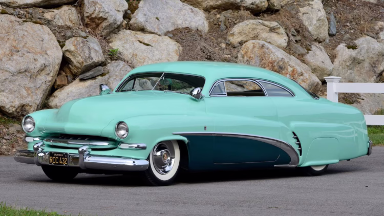 1951 Hirohata Mercury Custom on sale at Mecum Kissimmee 2020 collector car auction