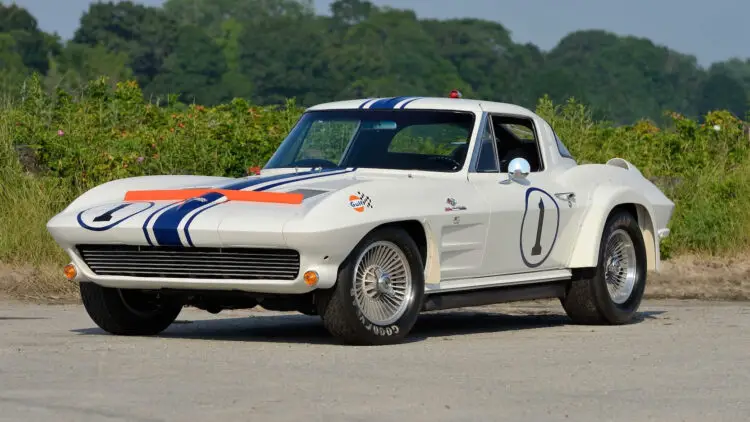 1963 Chevrolet Corvette Z06 “Gulf One” on sale at Mecum Kissimmee 2022 auction