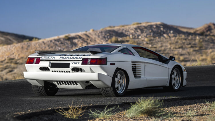 1988 Cizeta-Moroder V16T on sale in the RM Sotheby's Arizona Scottsdale 2022 classic car auction