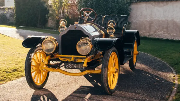 1908 Lorraine-Dietrich Type FM on sale in the Artcurial Paris Rétromobile 2022 classic car auction