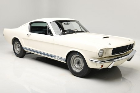 1965 Ford Shelby GT350 on sale at the Barrett-Jackson Scottsdale 2022 classic car auction