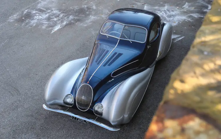 1937 Talbot-Lago T150-C-SS Teardrop Coupe on sale in the Gooding Amelia Island 2022 classic car auction