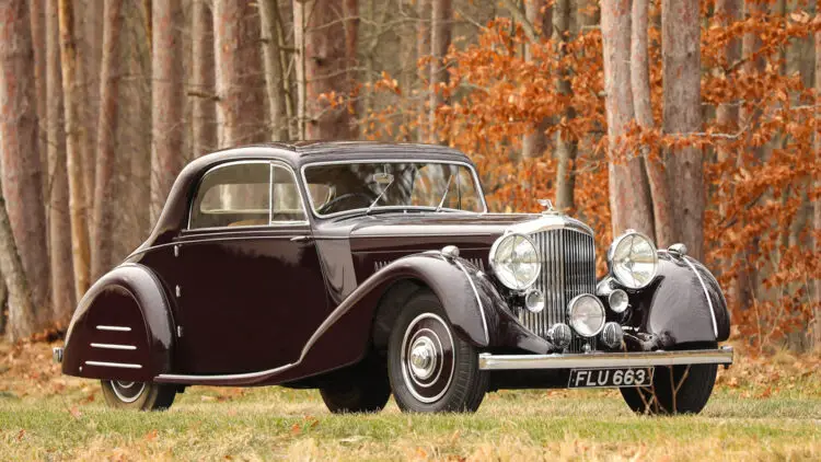 1939 Bentley 4 1/4 Litre Sports Coupe on sale in the Gooding Amelia Island 2022 classic car auction