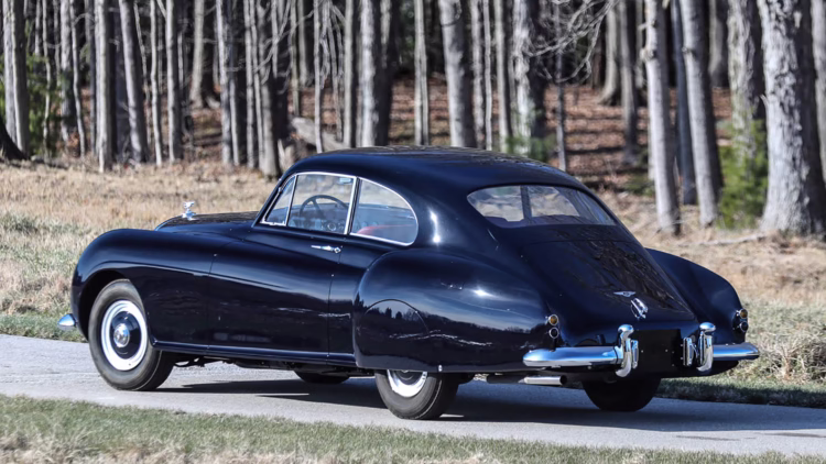 1954 Bentley R-Type Continental Fastback on sale in the Gooding Amelia Island 2022 classic car auction
