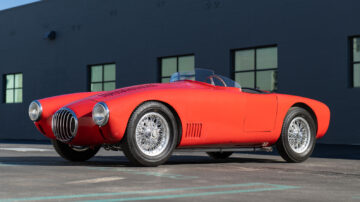 1954 OSCA MT4 2-AD 1500 Spider Italian classic on sale in the Gooding Amelia Island 2022 classic car auction