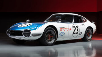 1967 Toyota-Shelby 2000 GT on sale at Gooding Amelia Island 2022 classic car auction - most expensive japanese car ever?