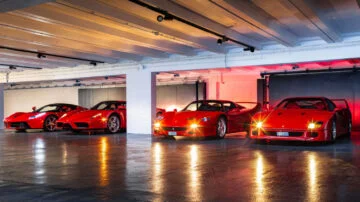 Monegasque Ferrari Supercar Collection on sale in the Artcurial Paris Rétromobile 2022 classic car auction