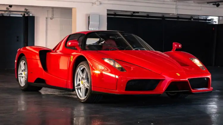 2003 Ferrari Enzo on sale in the Artcurial Paris Rétromobile 2022 classic car auction
